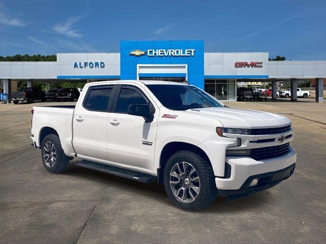 2021 Chevrolet Silverado 1500 RST in Summit White — front three-quarter view